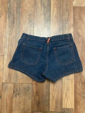 GUESS Denim Shorts | Size 27 | Dark Wash High Rise | Women’s Jean Shorts